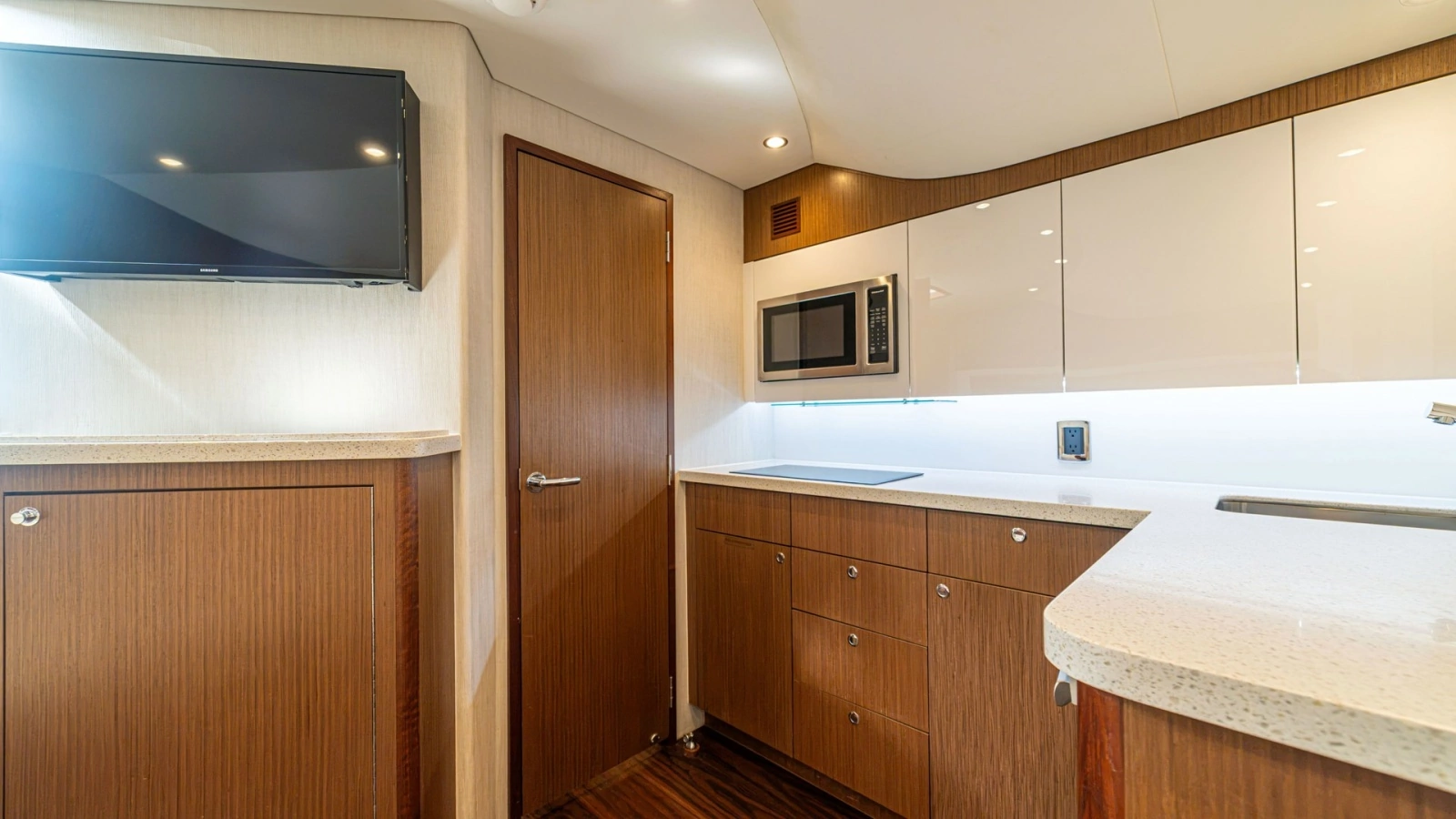 Galley with Modern Appliances