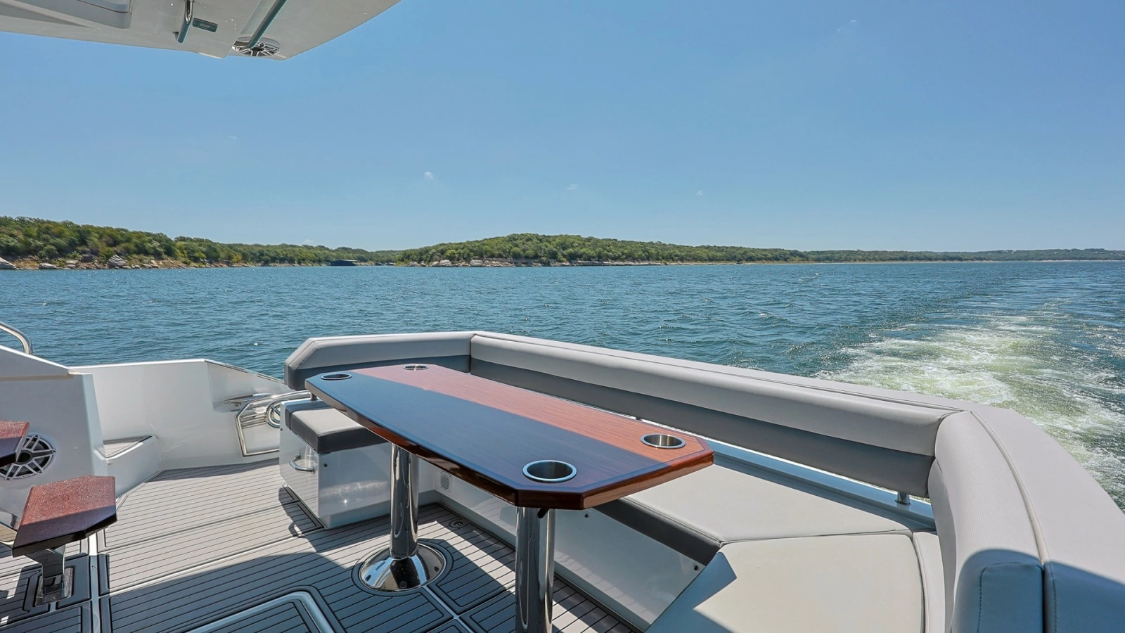 Aft Deck with Seating Area