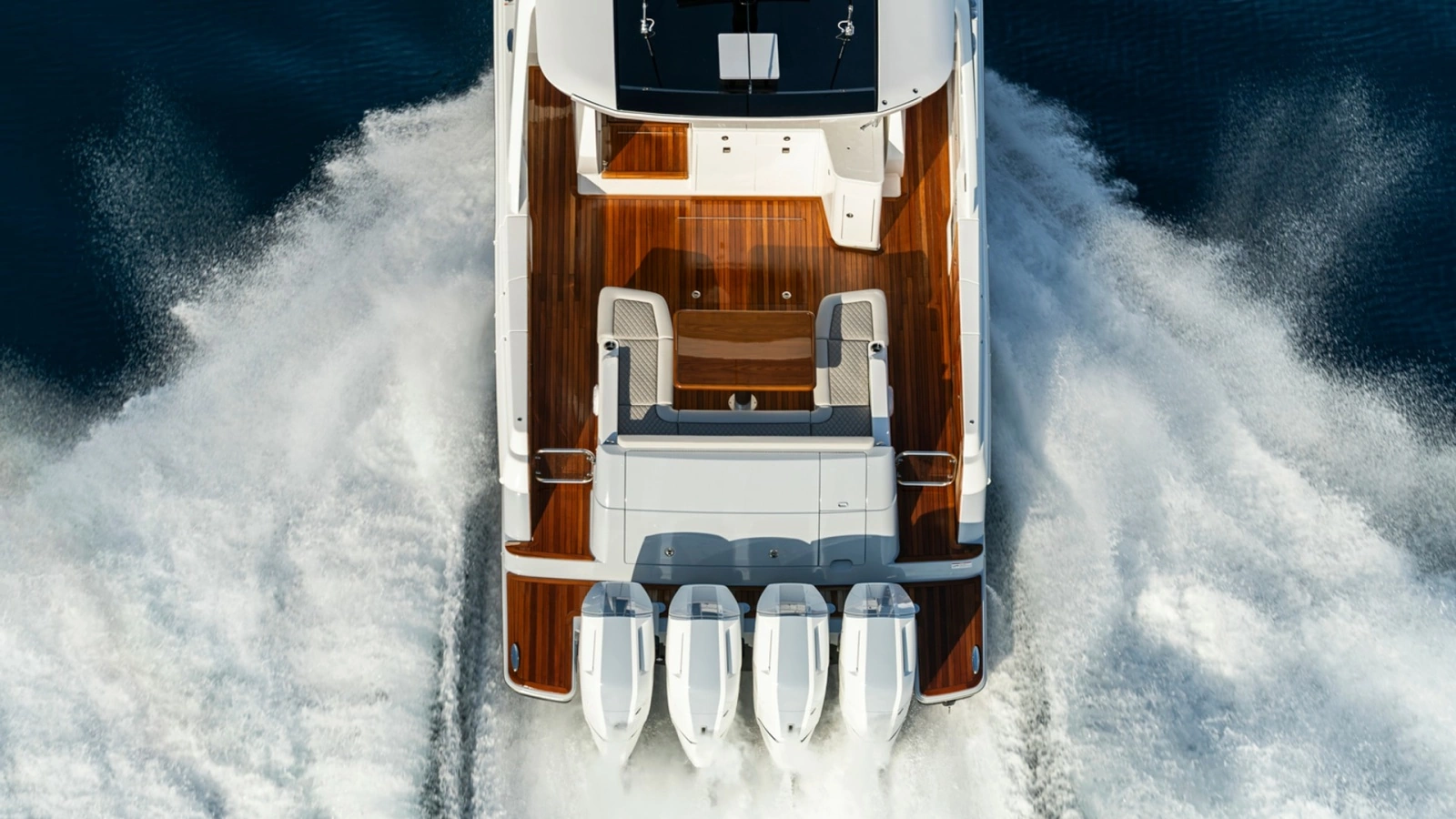 Aerial View of Aft Deck and Engines
