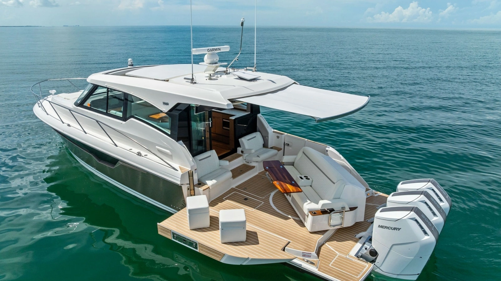 Spacious Aft Deck with Seating