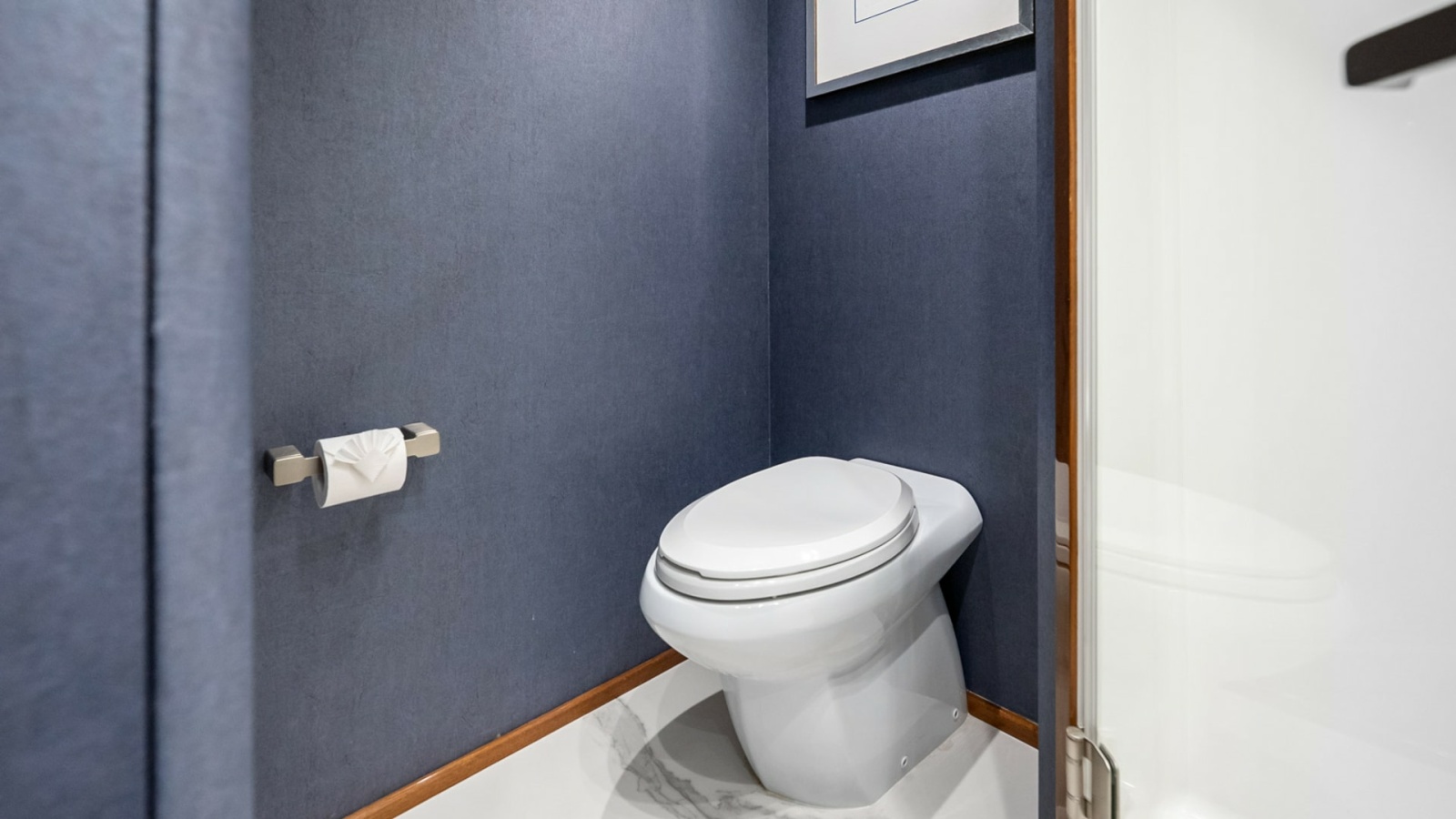 Elegant Yacht Guest Bathroom