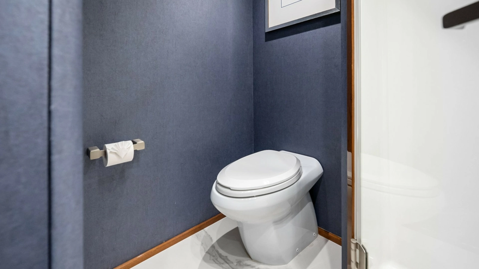 Elegant Yacht Guest Bathroom