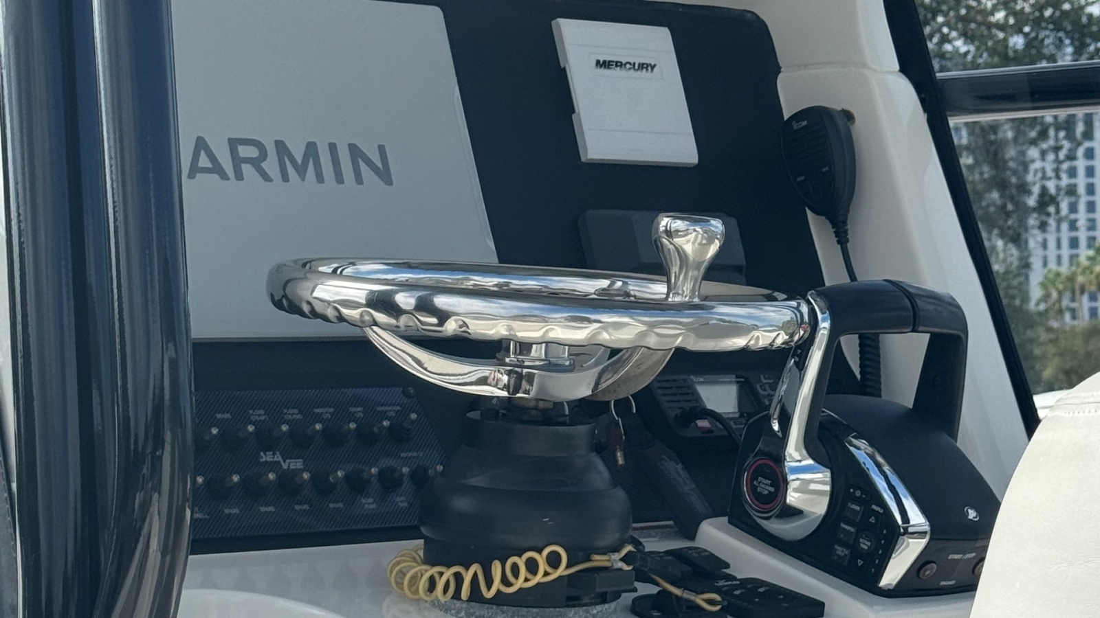 Helm Station with Electronics