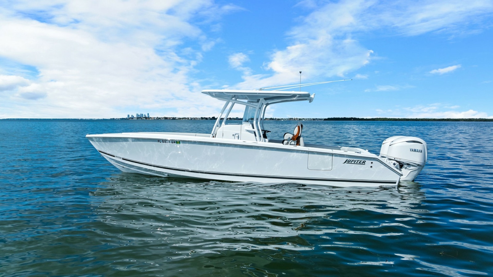 Starboard Profile of Jupiter 30 HFS