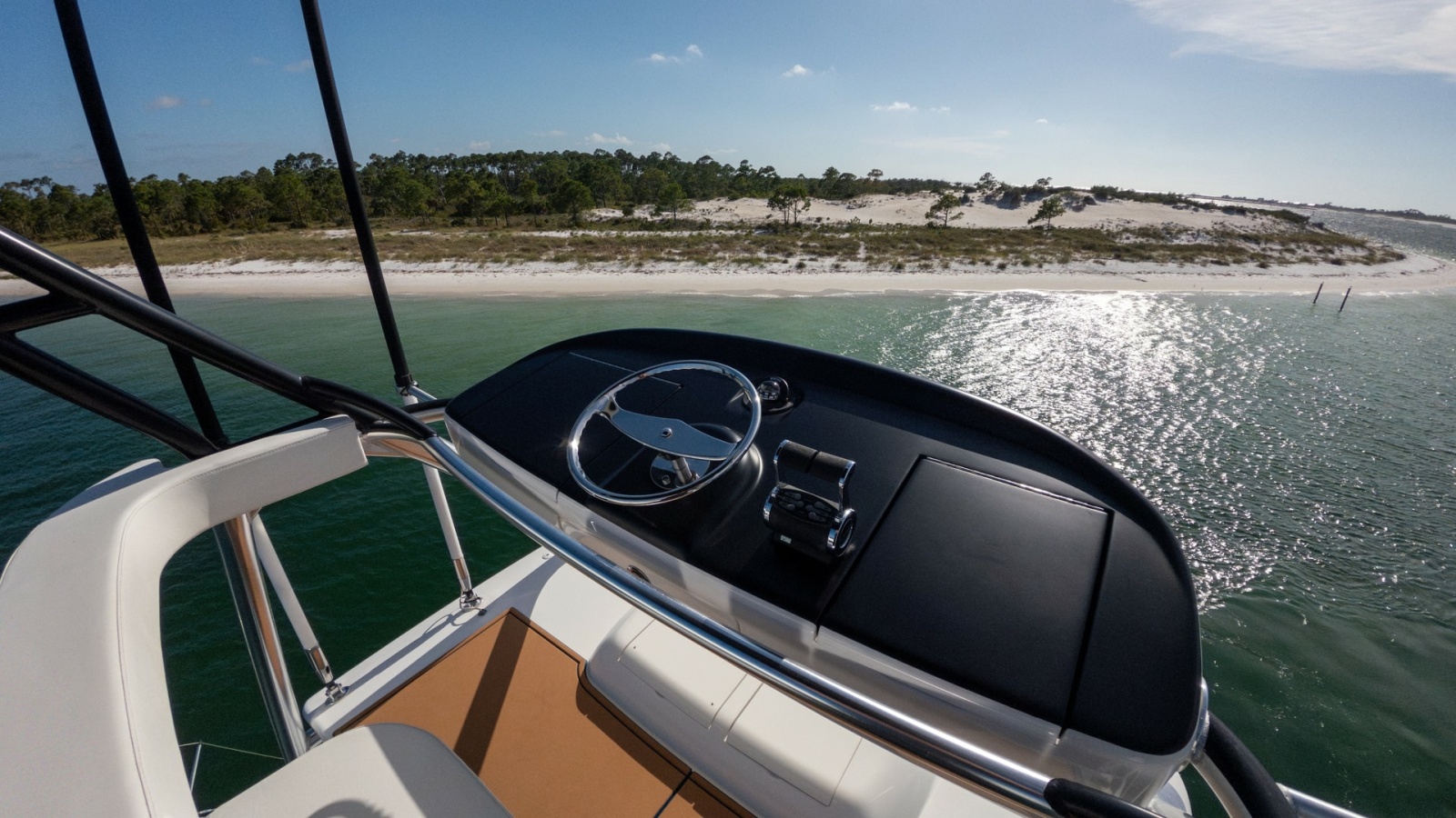 Flybridge Helm Station View