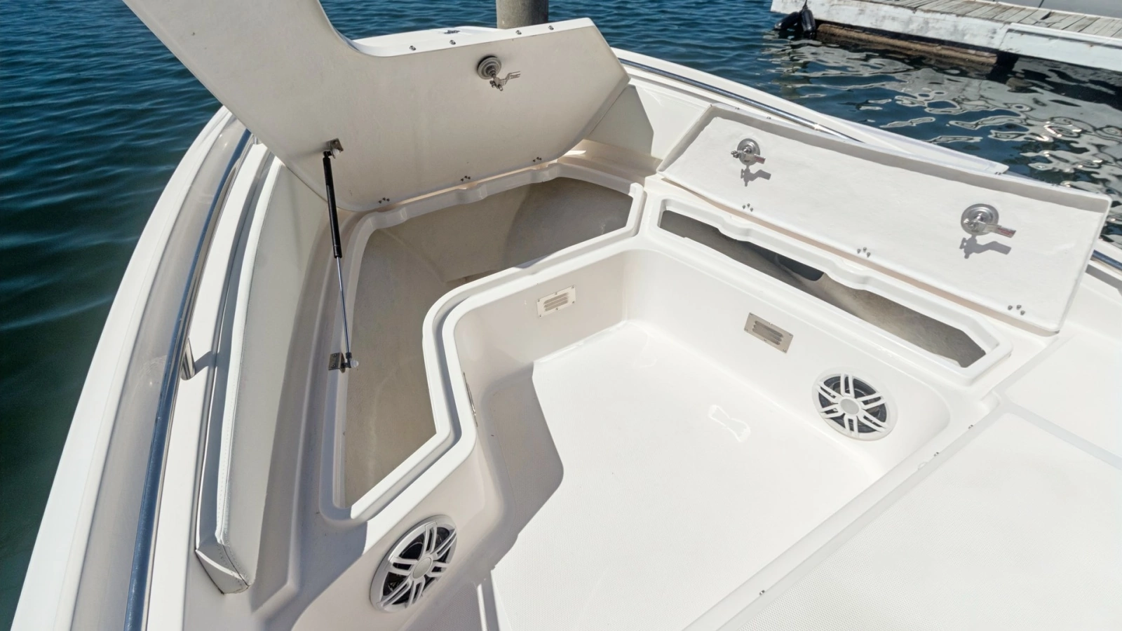 Spacious Bow Storage Area