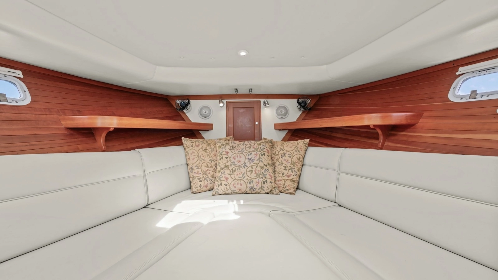 Spacious Forward V-Berth Cabin