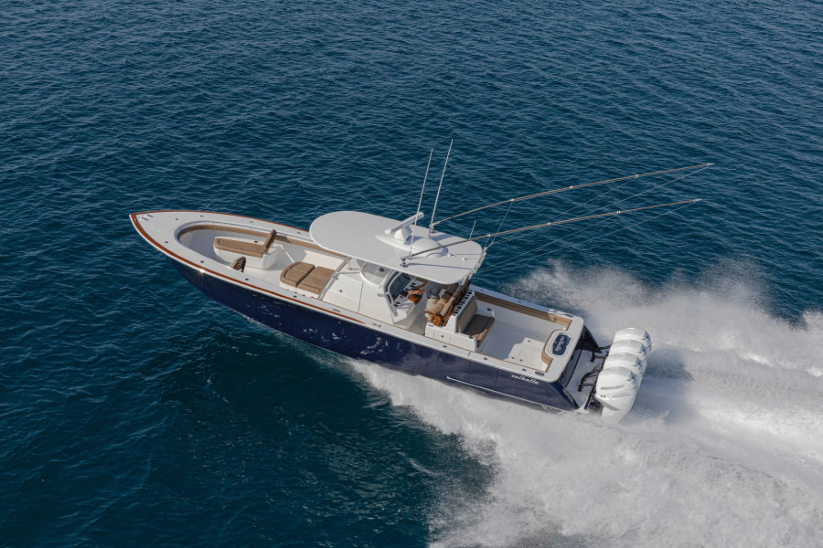 New V-41 Valhalla Boatworks Center Console