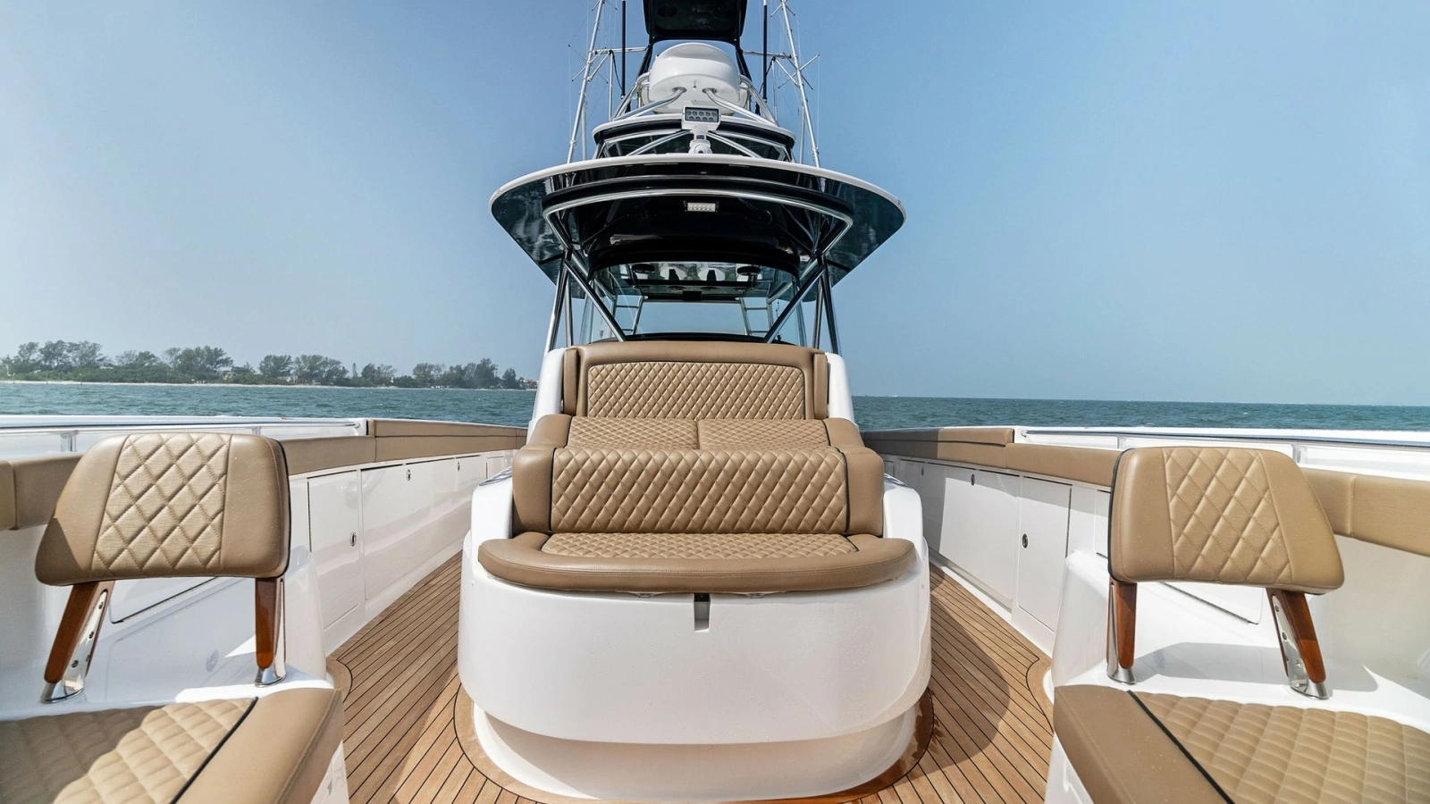 Spacious Aft Deck Seating Area