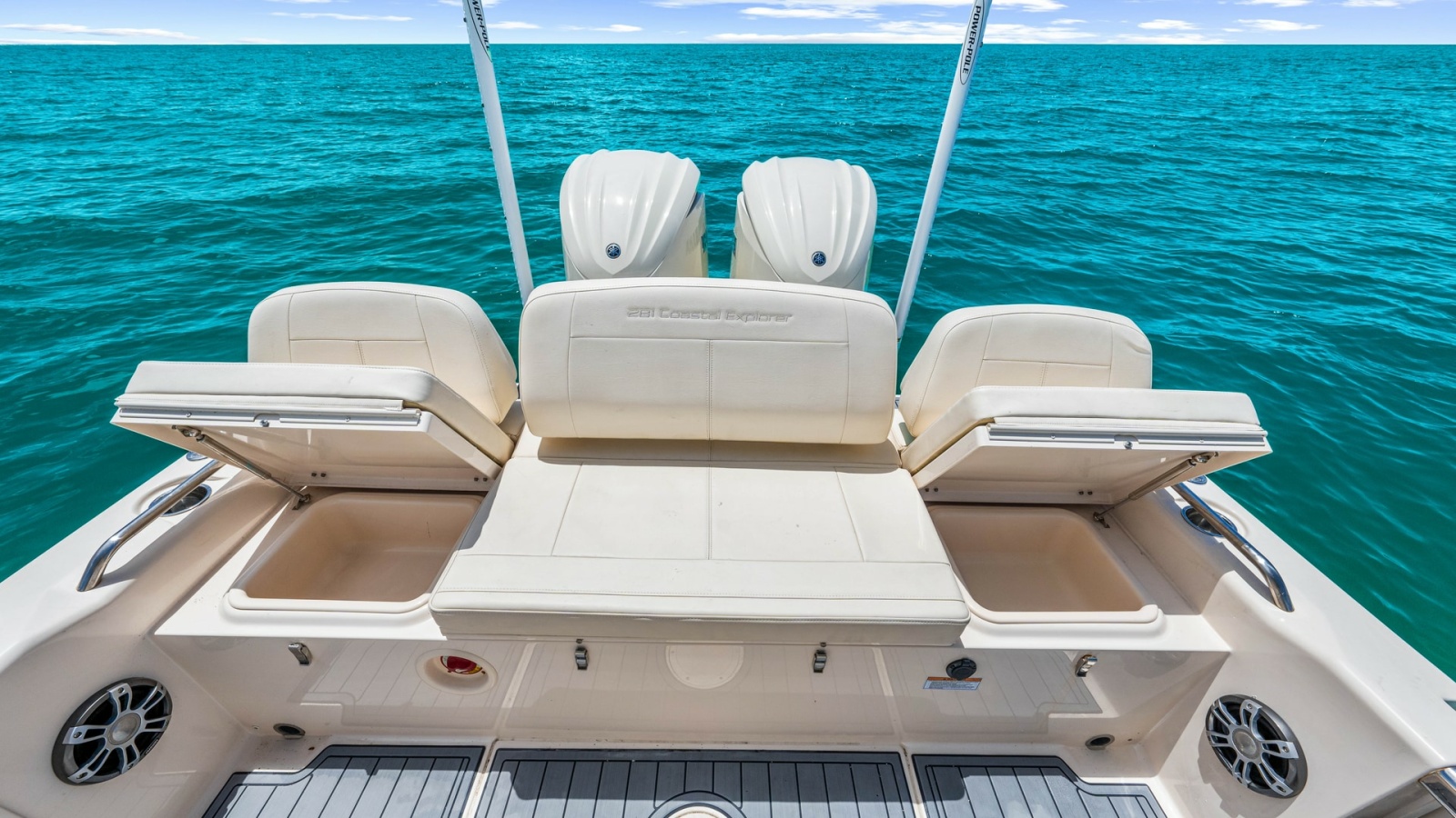 Spacious Aft Deck with Storage