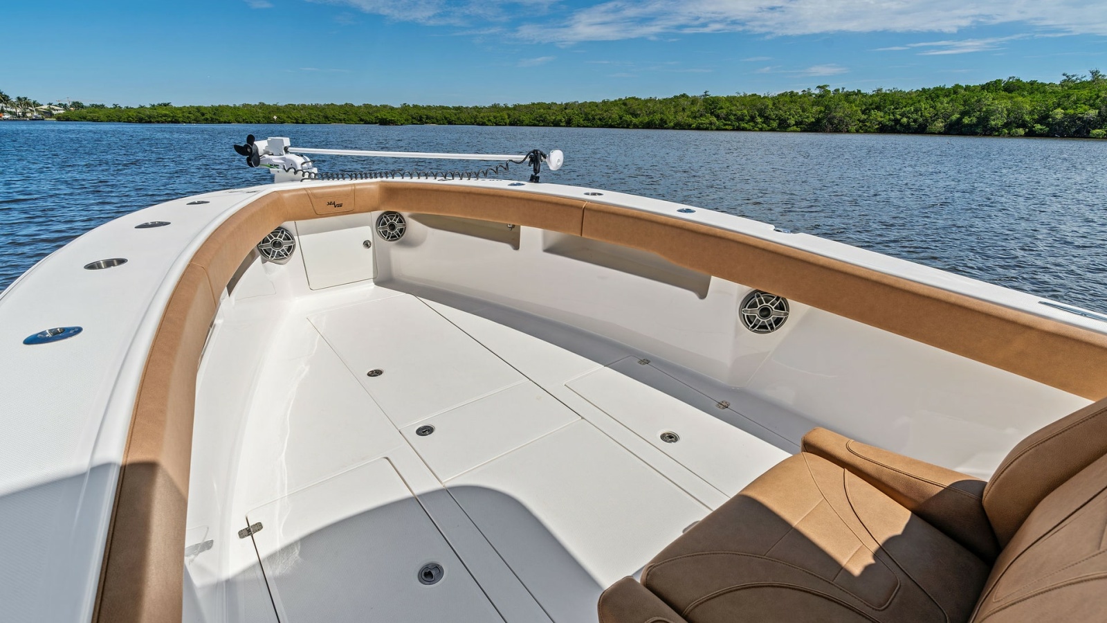 Spacious Bow Area with Seating