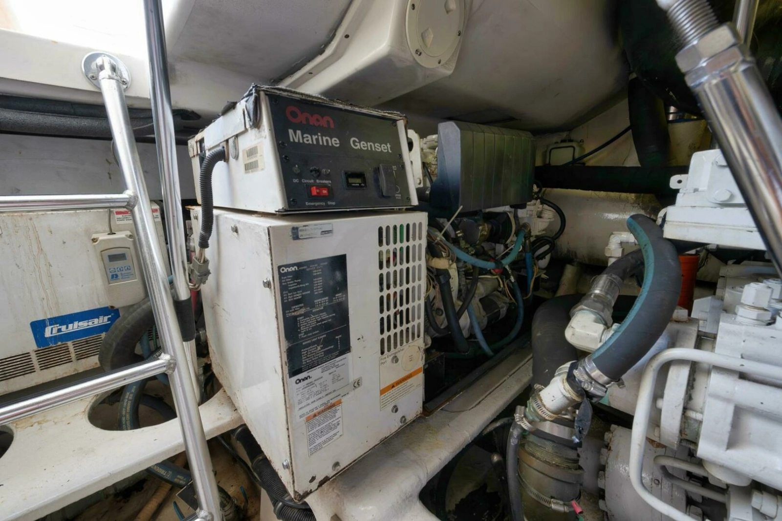 Ocean 57 Positive Attitude - Engine Room