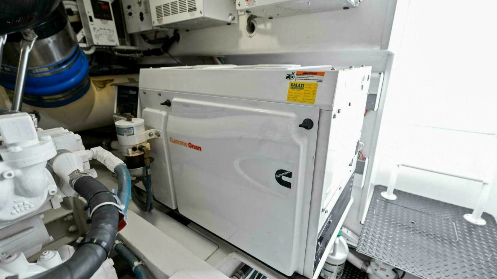 Engine Room with Generator System