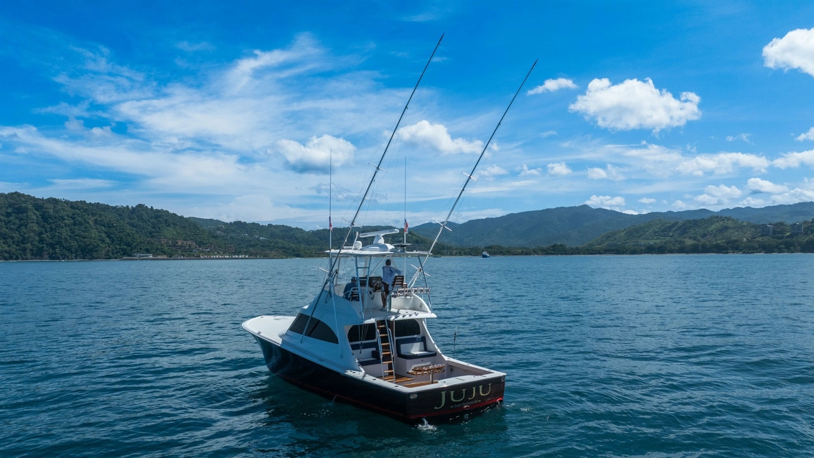 Aerial Stern View with Tower
