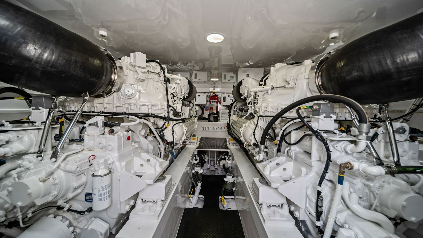 Engine Room with Dual Engines