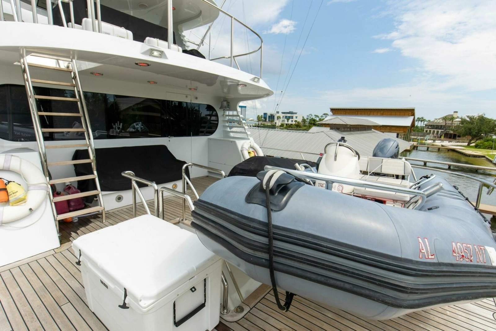 1989 116' Feadship "Boss"- Bridge Deck 