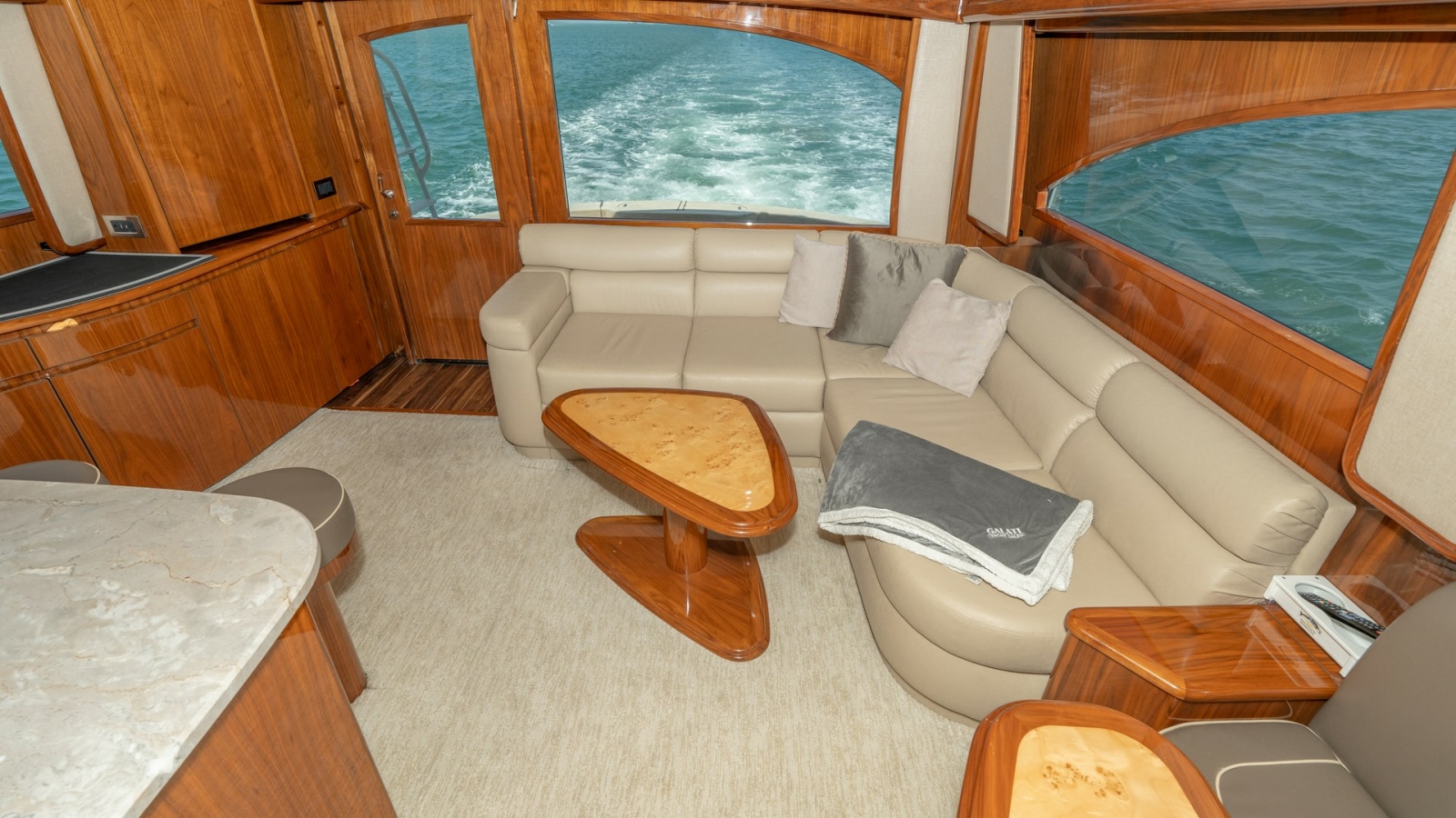 Spacious Salon with Ocean Views