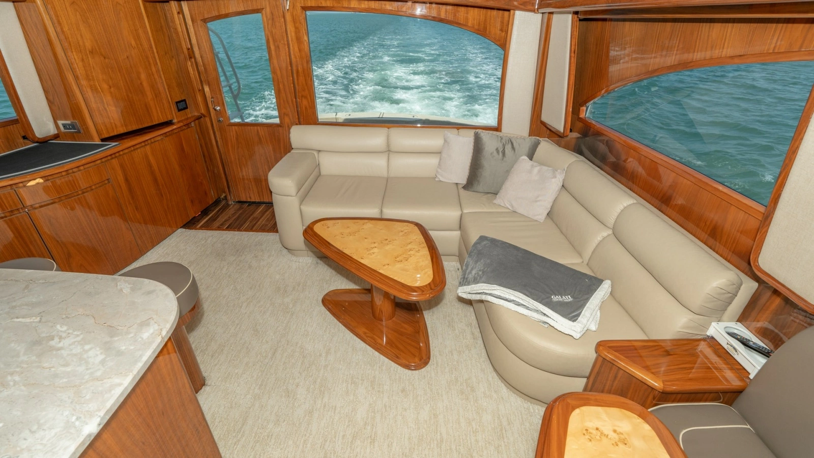 Spacious Salon with Ocean Views