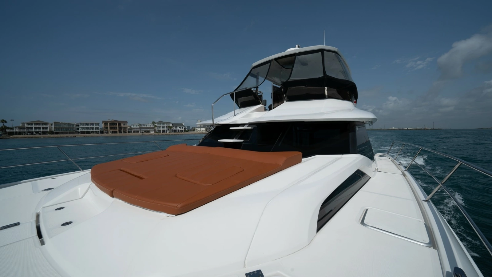 Foredeck with Sun Pad Lounge