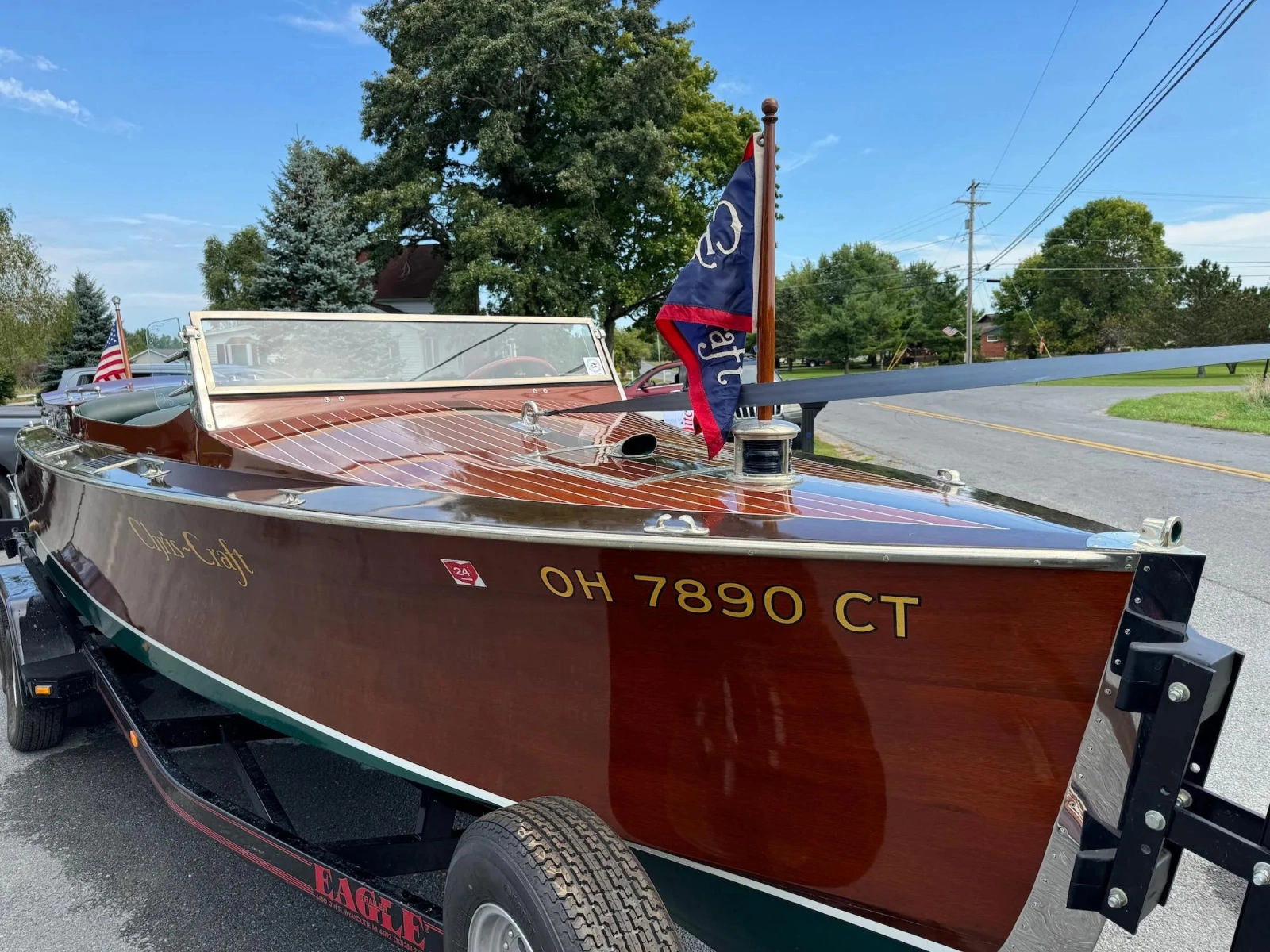1929 Chris-Craft 26 Upswept Triple Cockpit
