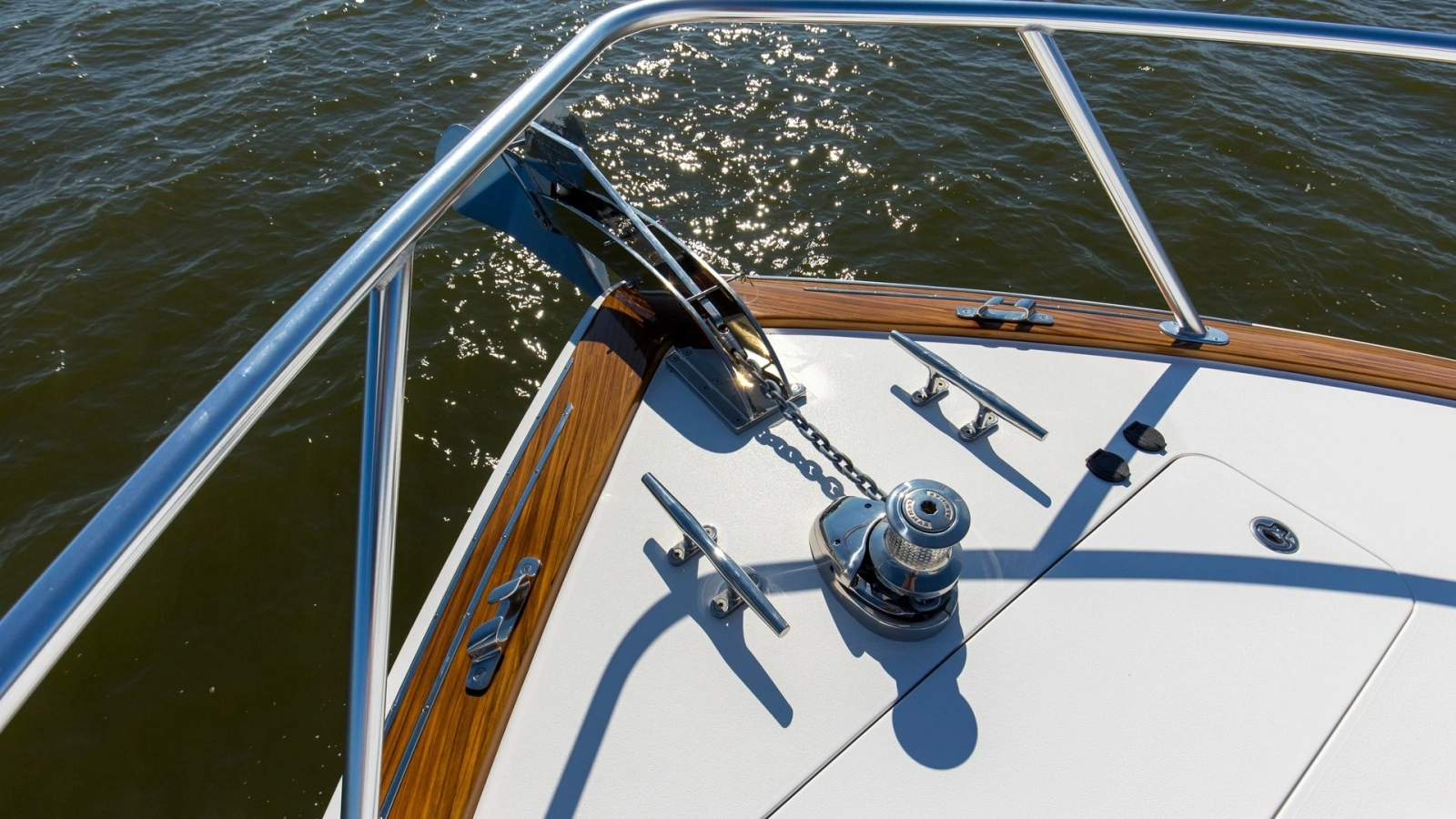 Foredeck with Anchor Windlass