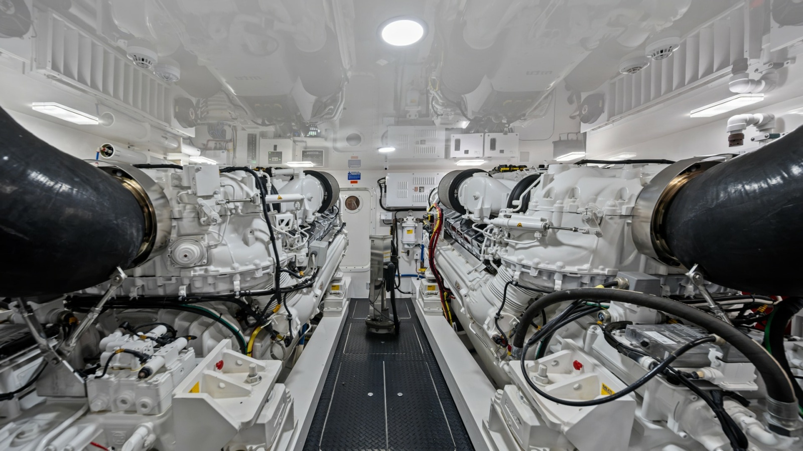 Engine Room with Twin Engines