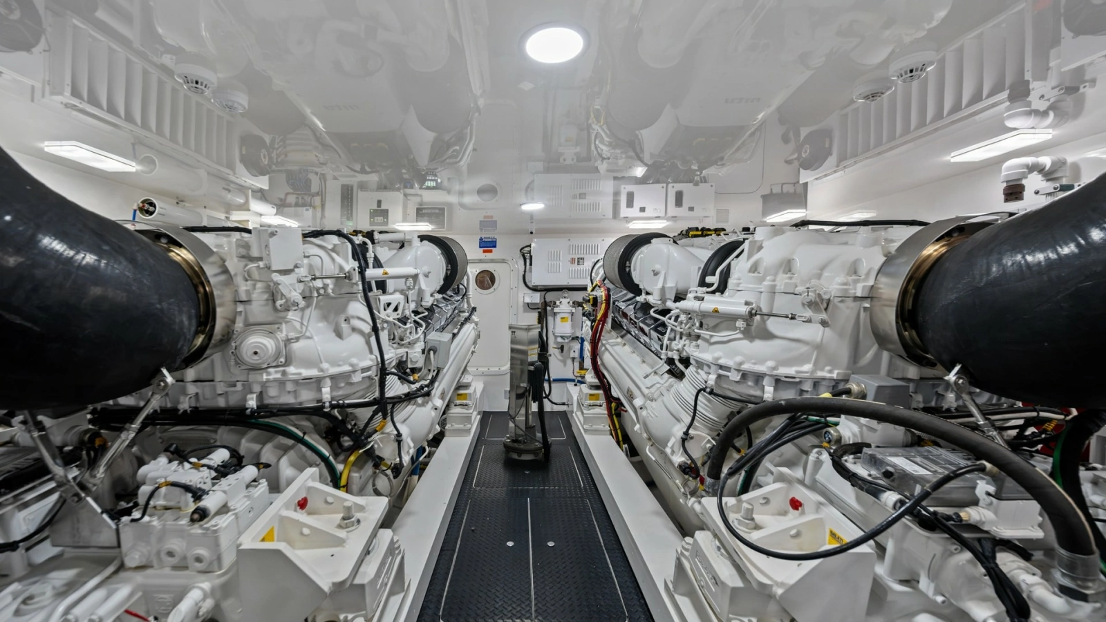 Engine Room with Twin Engines