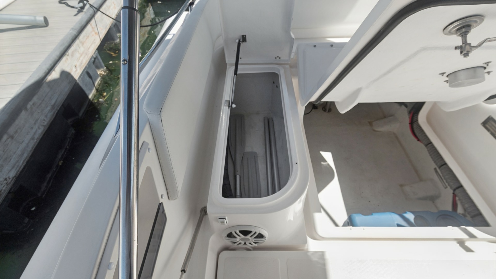 Aft Deck Storage Compartment