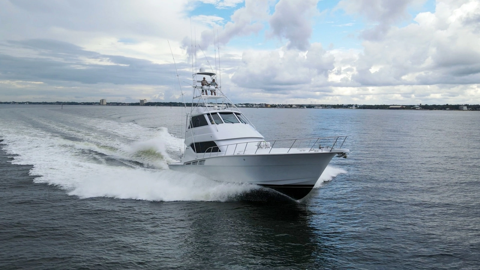 1999 Hatteras 60 Enclosed Bridge Better Days Profiles