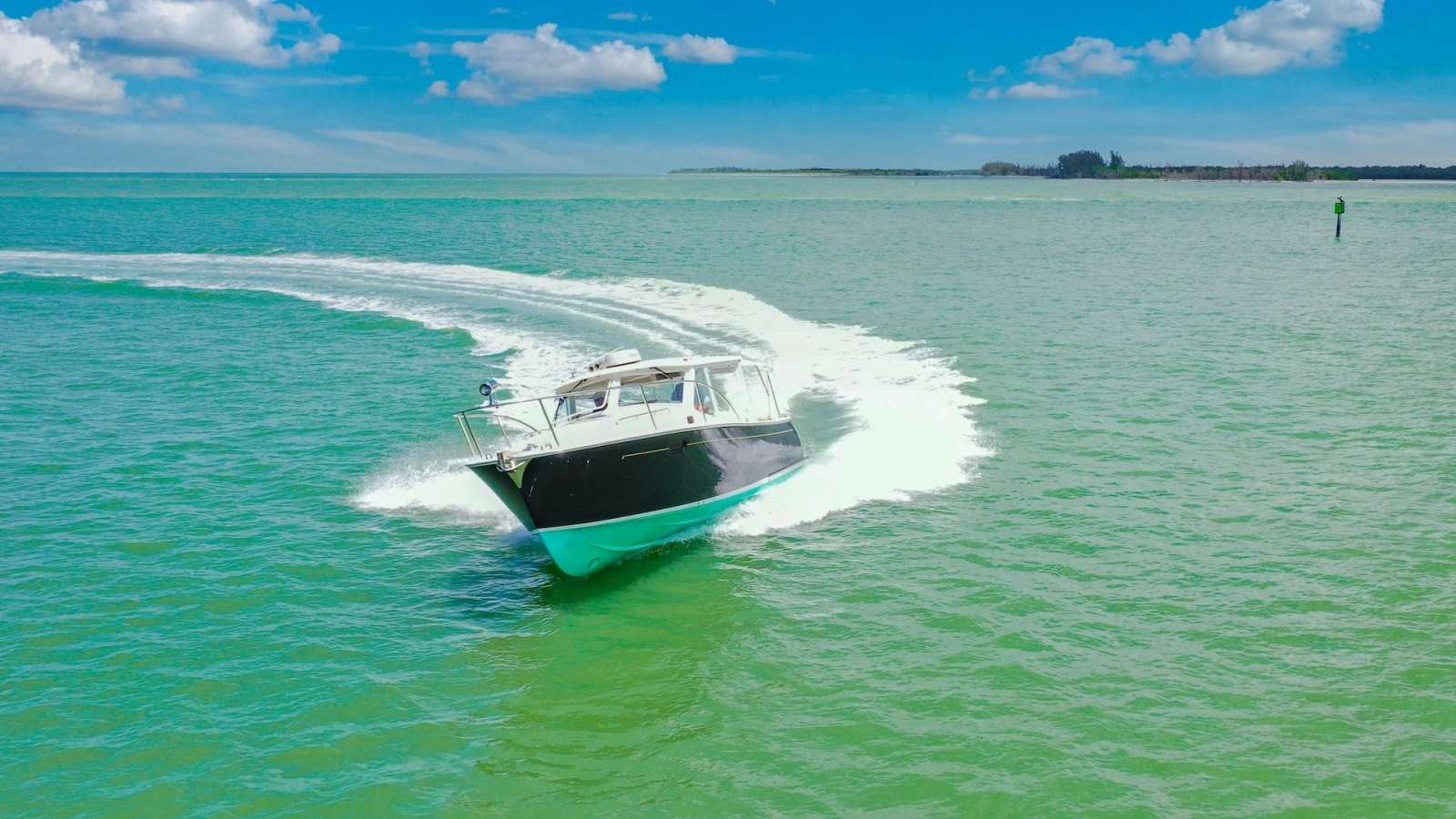 Dynamic Bow View Underway