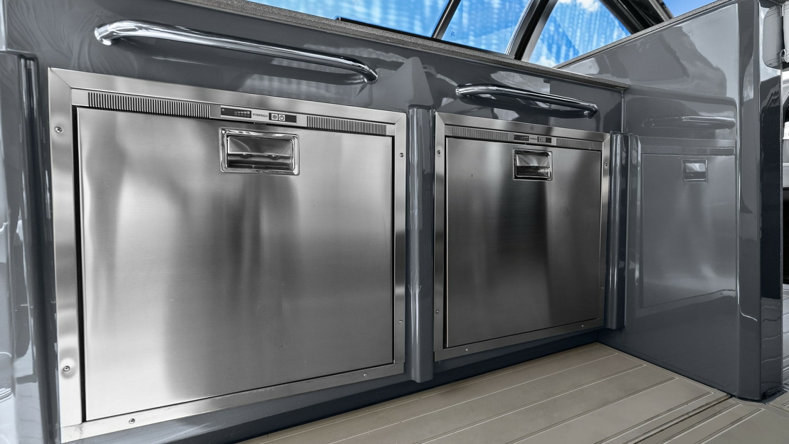 Outdoor Galley with Stainless Appliances