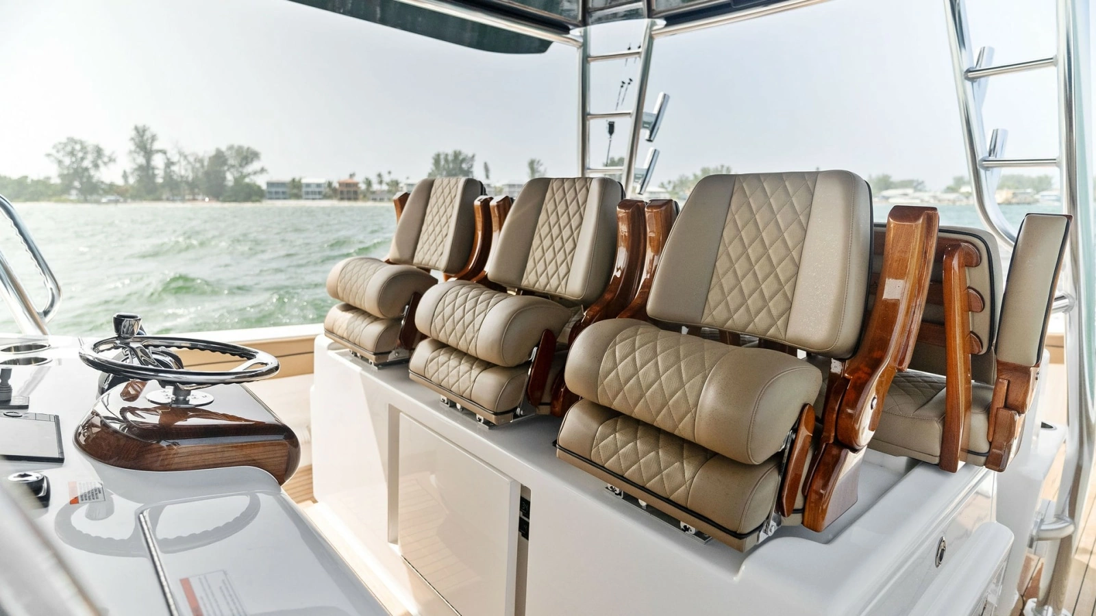 Helm Seating with Luxurious Finishes
