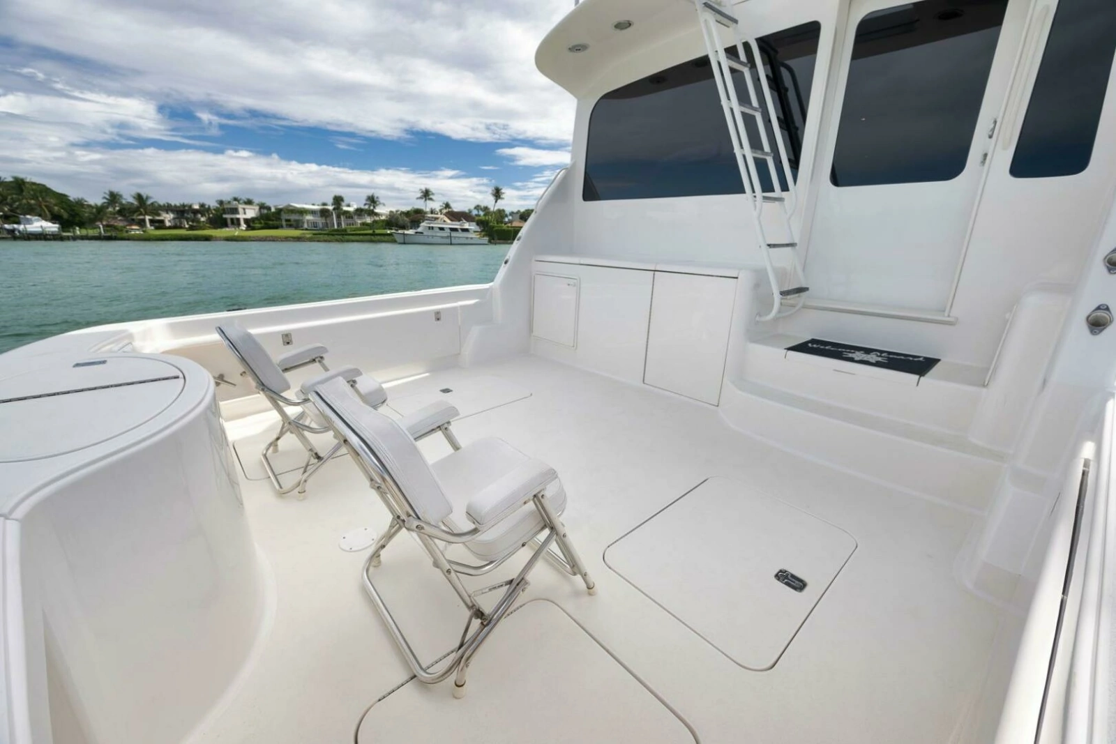 Ocean 57 Positive Attitude - Exterior Aft Flybridge