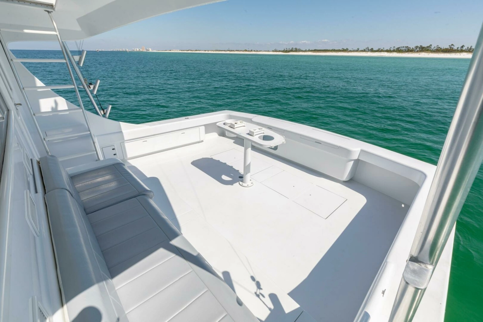 1998 Miller Marine 60' Convertible CAT'N'AROUND-Cockpit 2