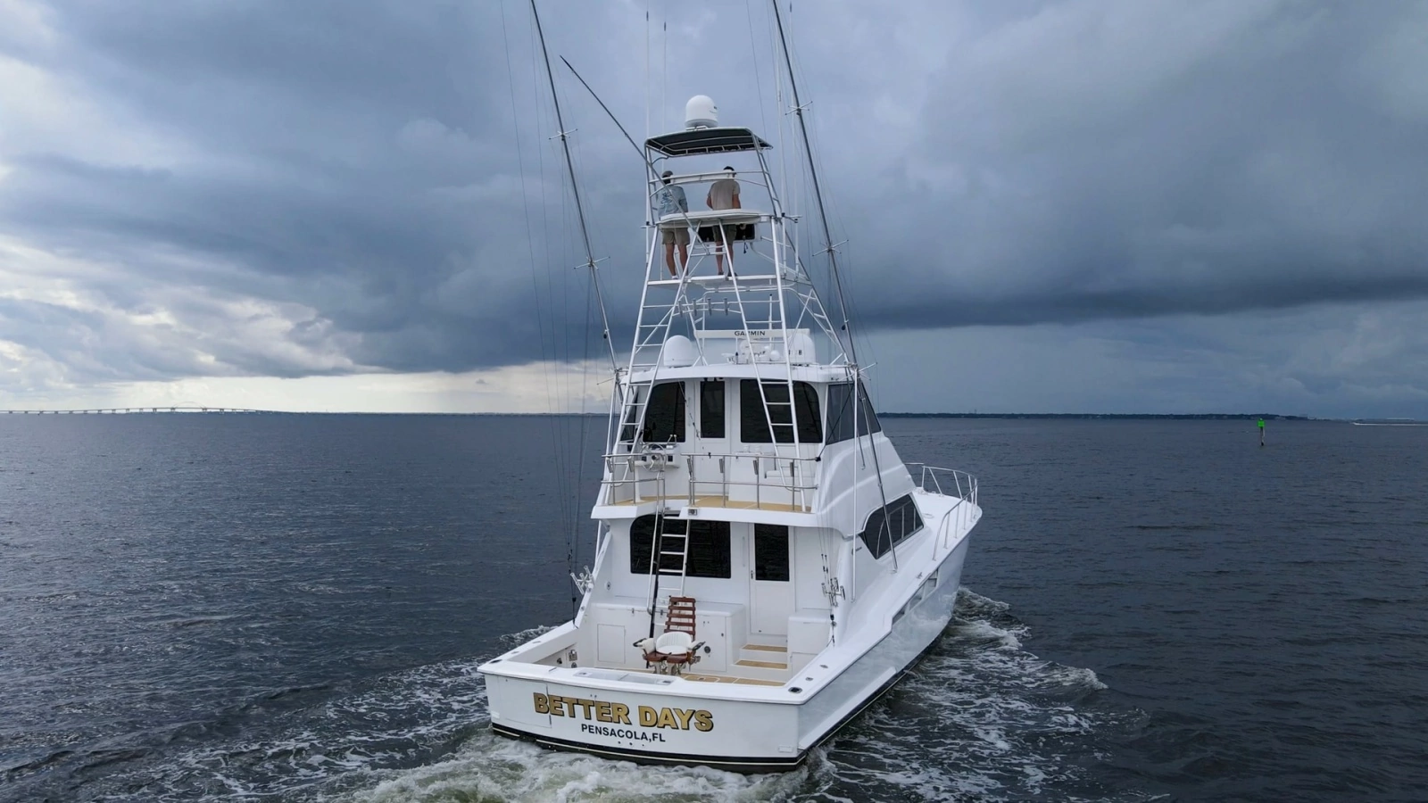 1999 Hatteras 60 Enclosed Bridge Better Days Profiles (5)