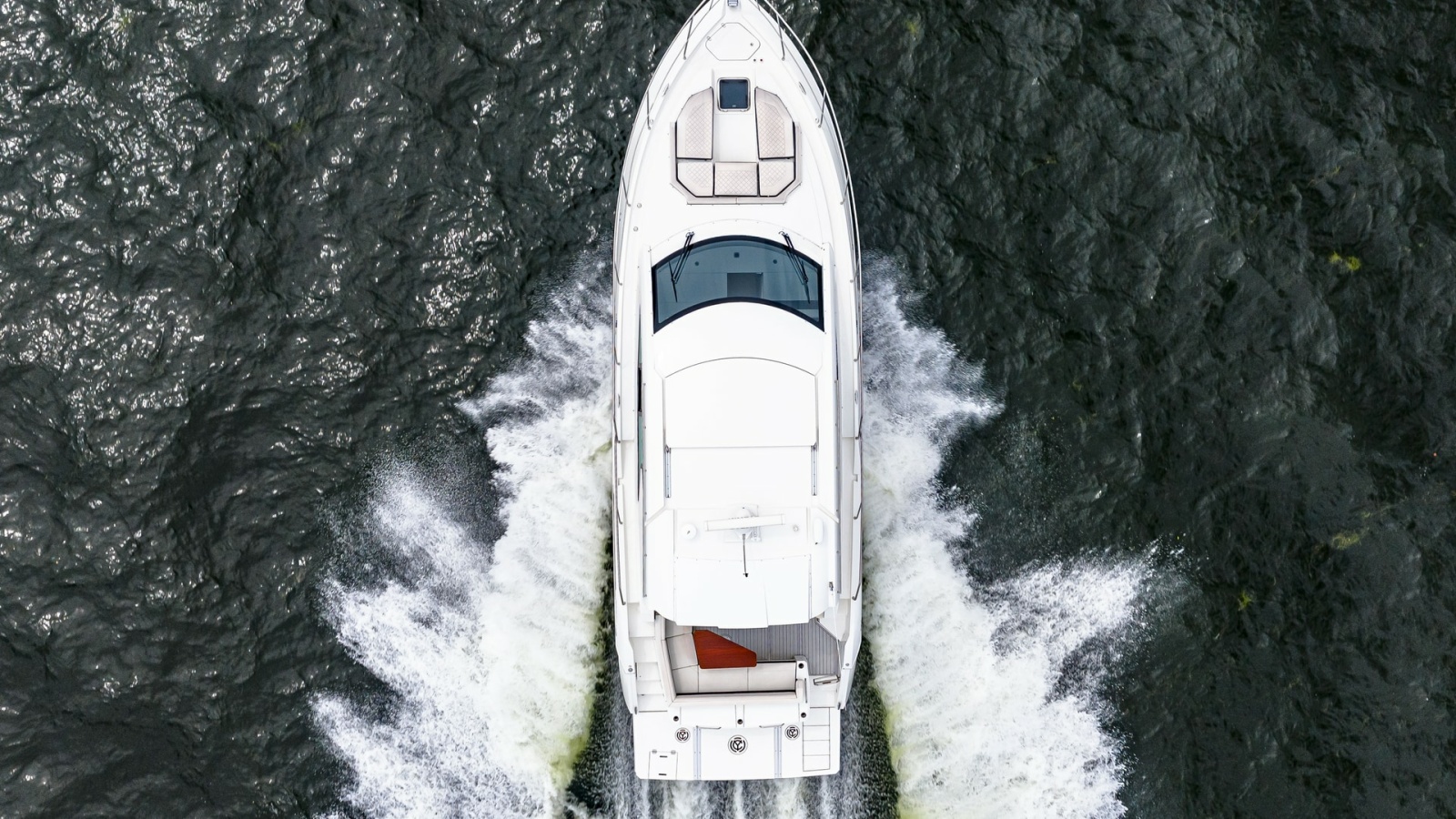 Aerial View of Serenity Underway