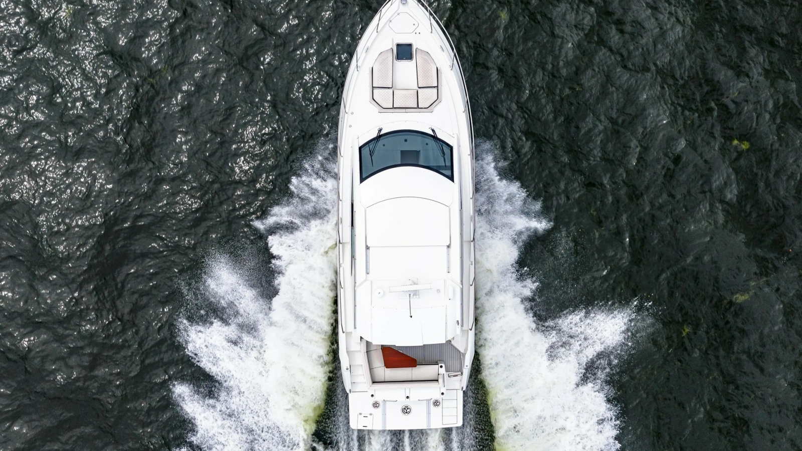 Aerial View of Serenity Underway