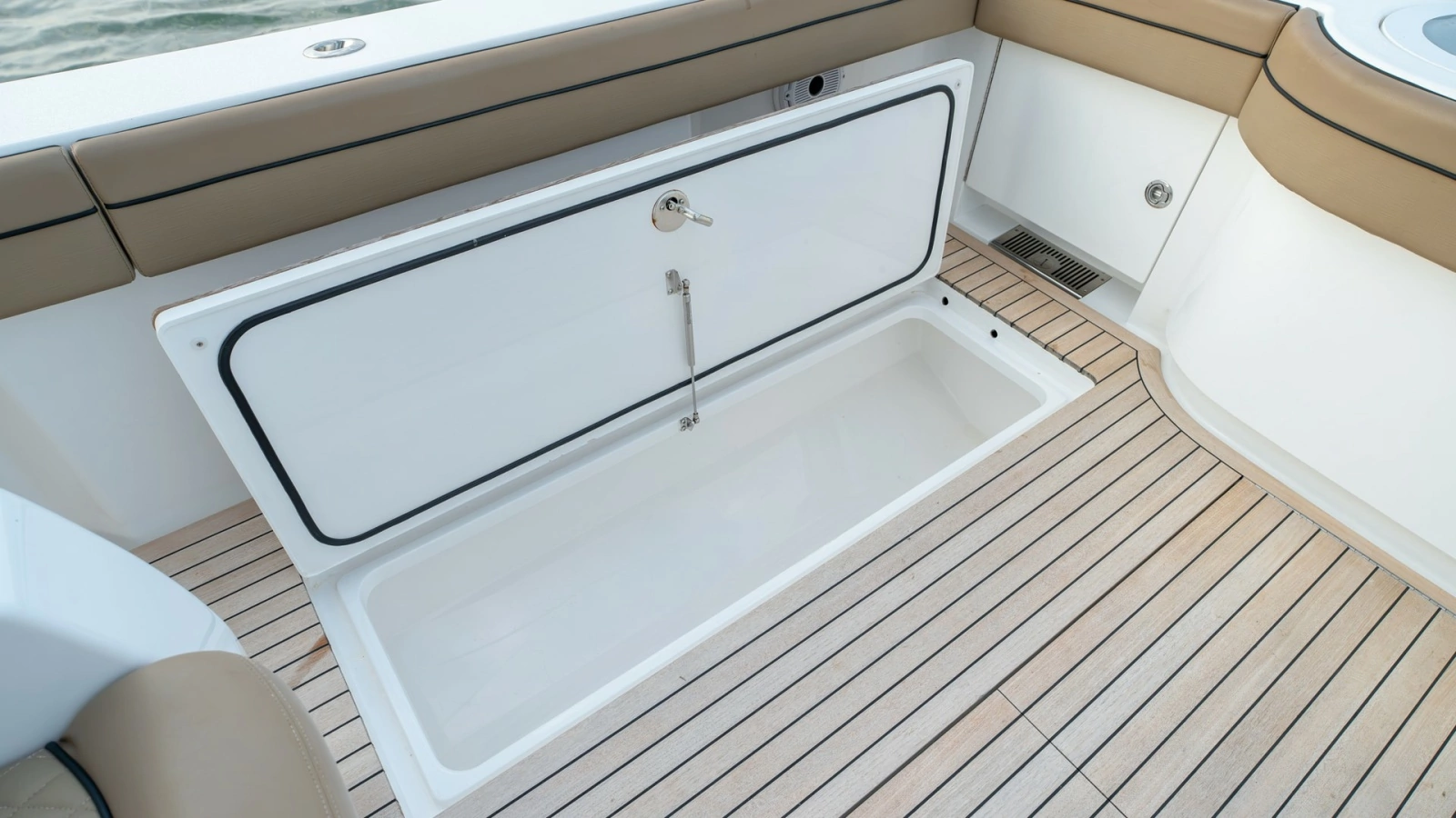 Aft Deck Storage Compartment