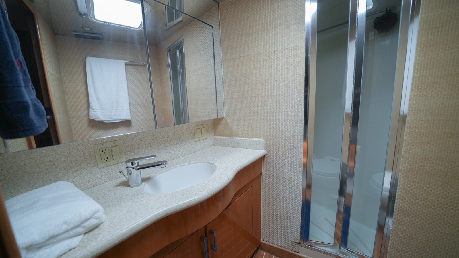Elegant Guest Bathroom with Shower