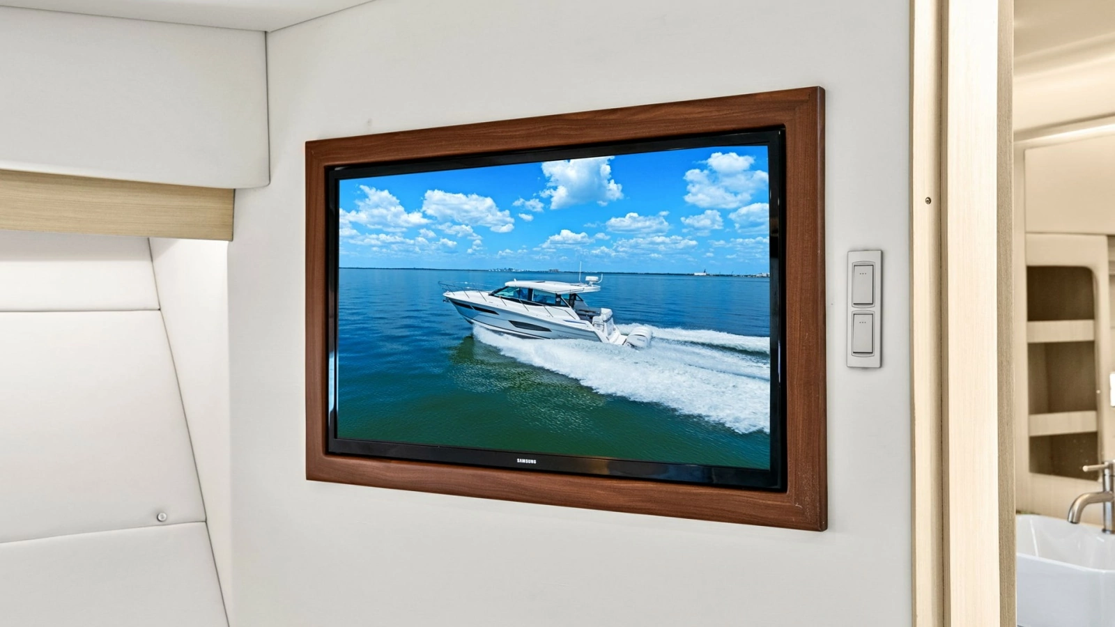 Interior Entertainment System Display