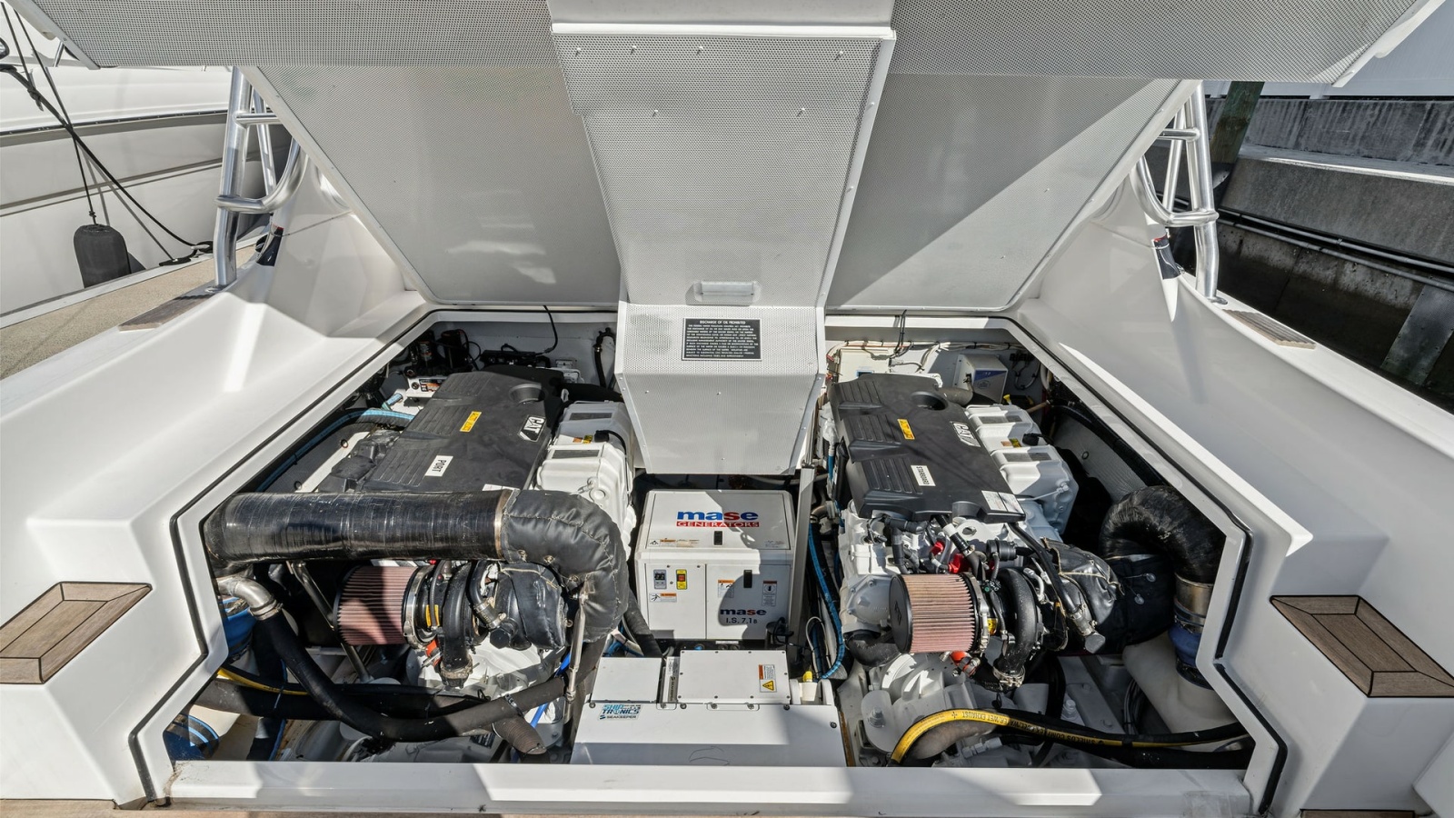 Engine Room with Twin Engines