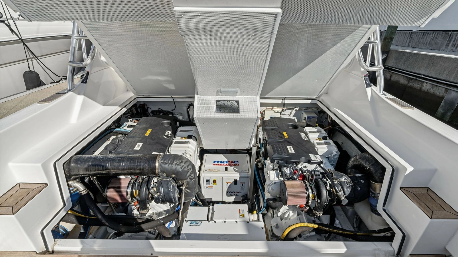 Engine Room with Twin Engines