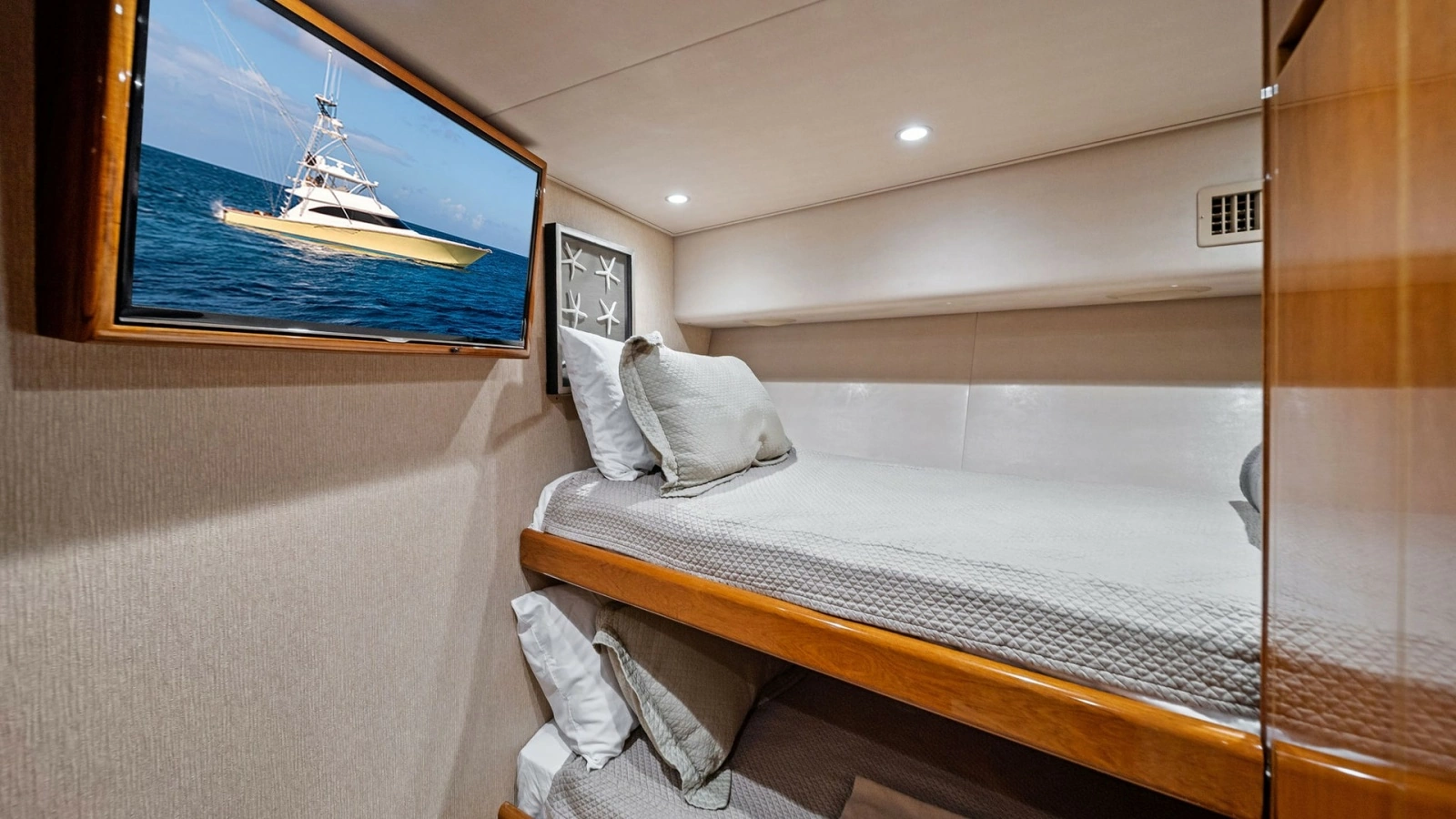 Cozy Twin Bunk Stateroom