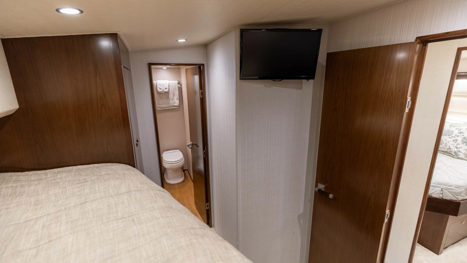 2015 Viking 76 Enclosed Bridge- CHULA- Starboard Stateroom