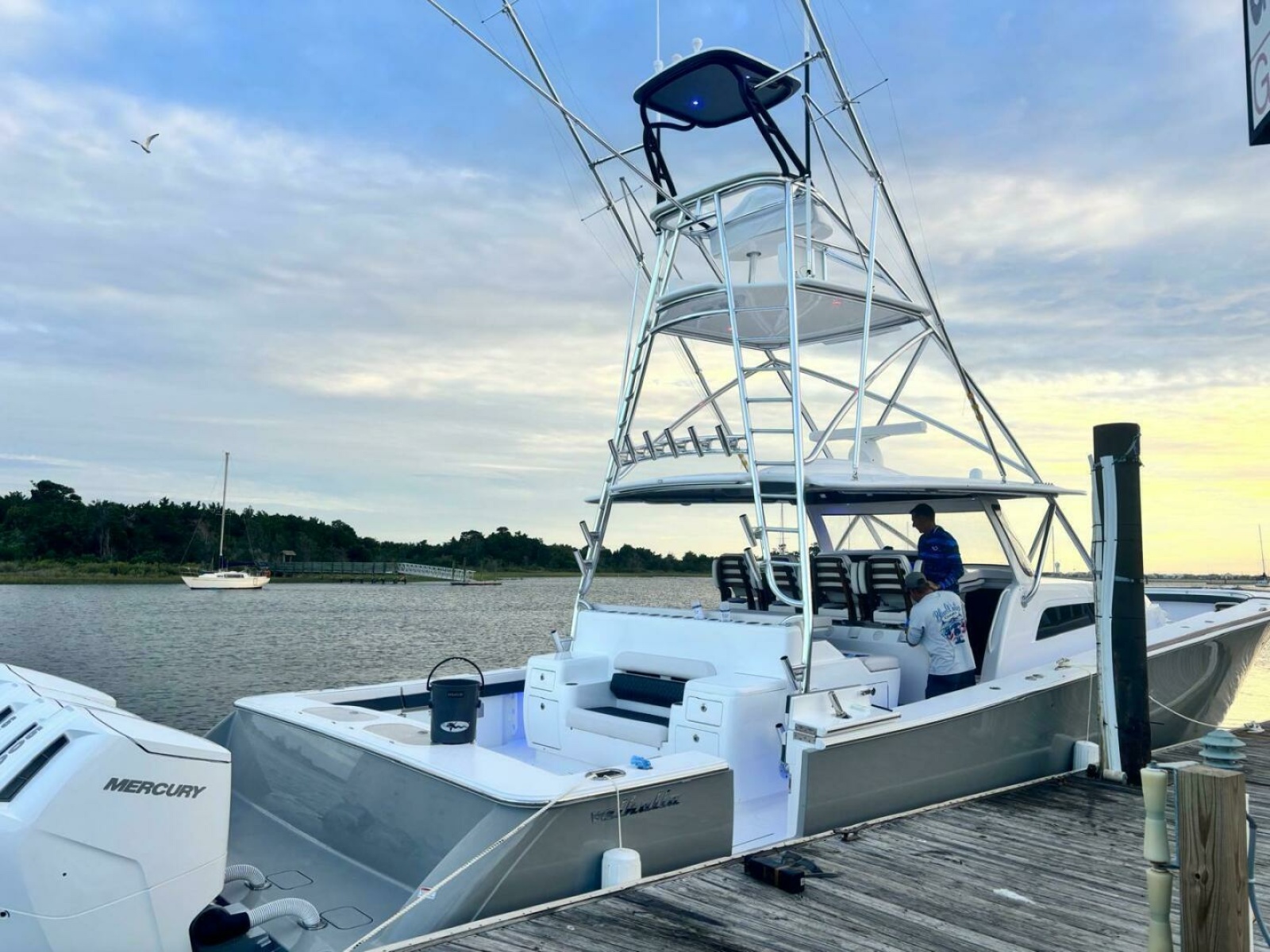 Tower and Aft Deck View
