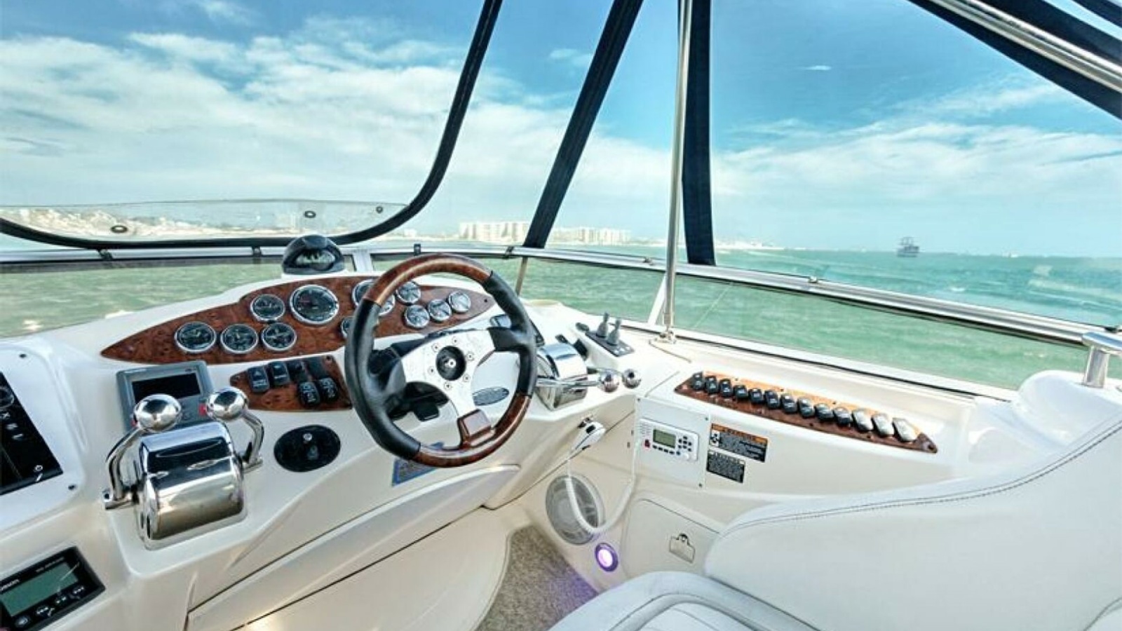 Helm Station with Panoramic Views
