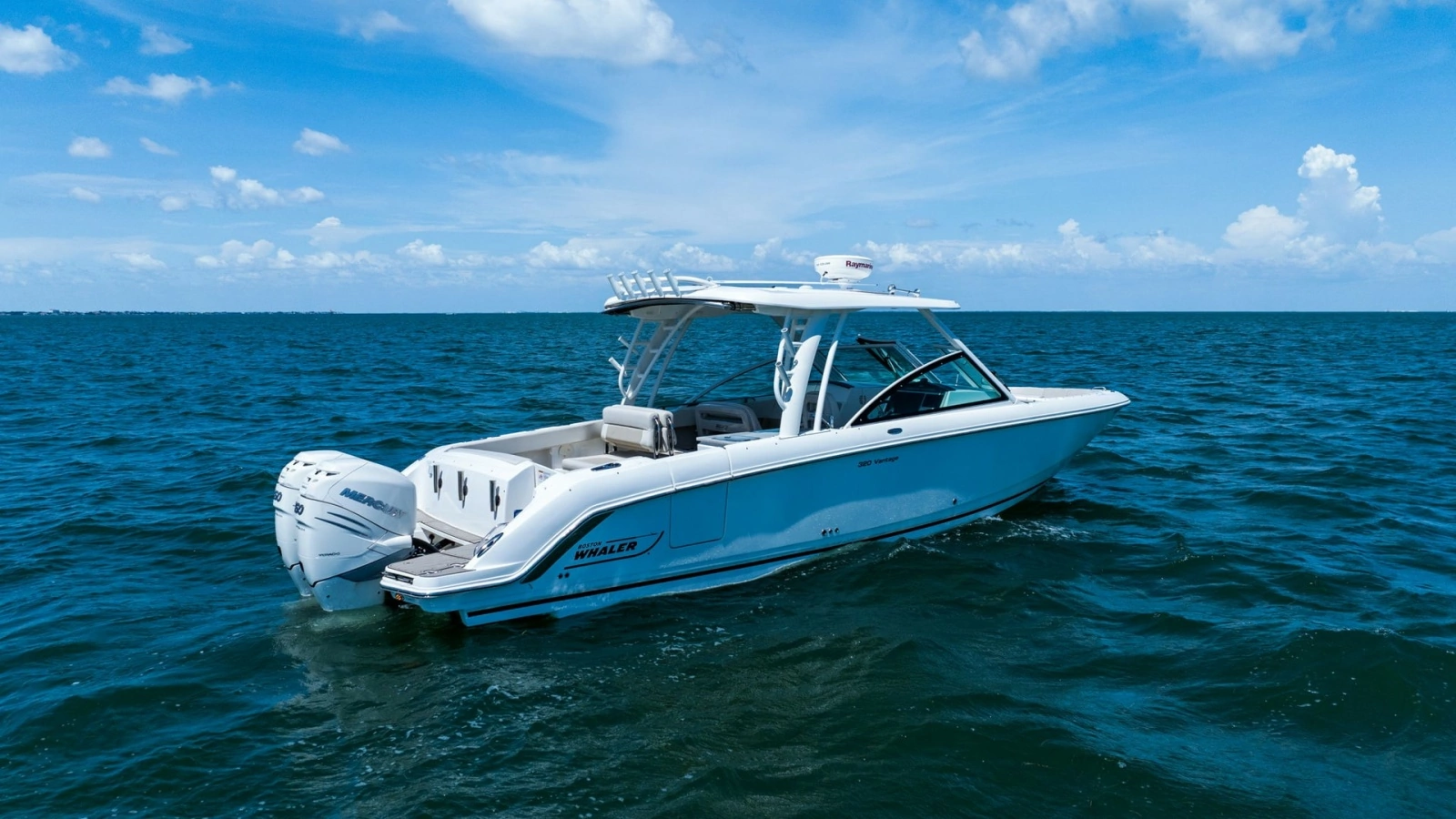 Aft View with Twin Engines