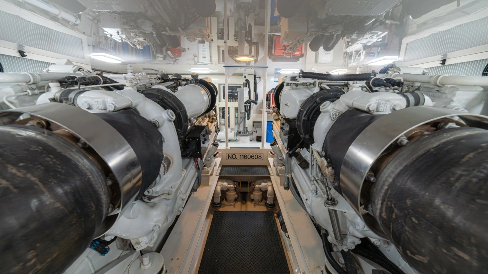Engine Room with Dual Engines