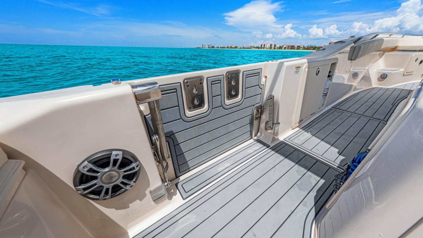 Spacious Aft Deck with Rod Holders