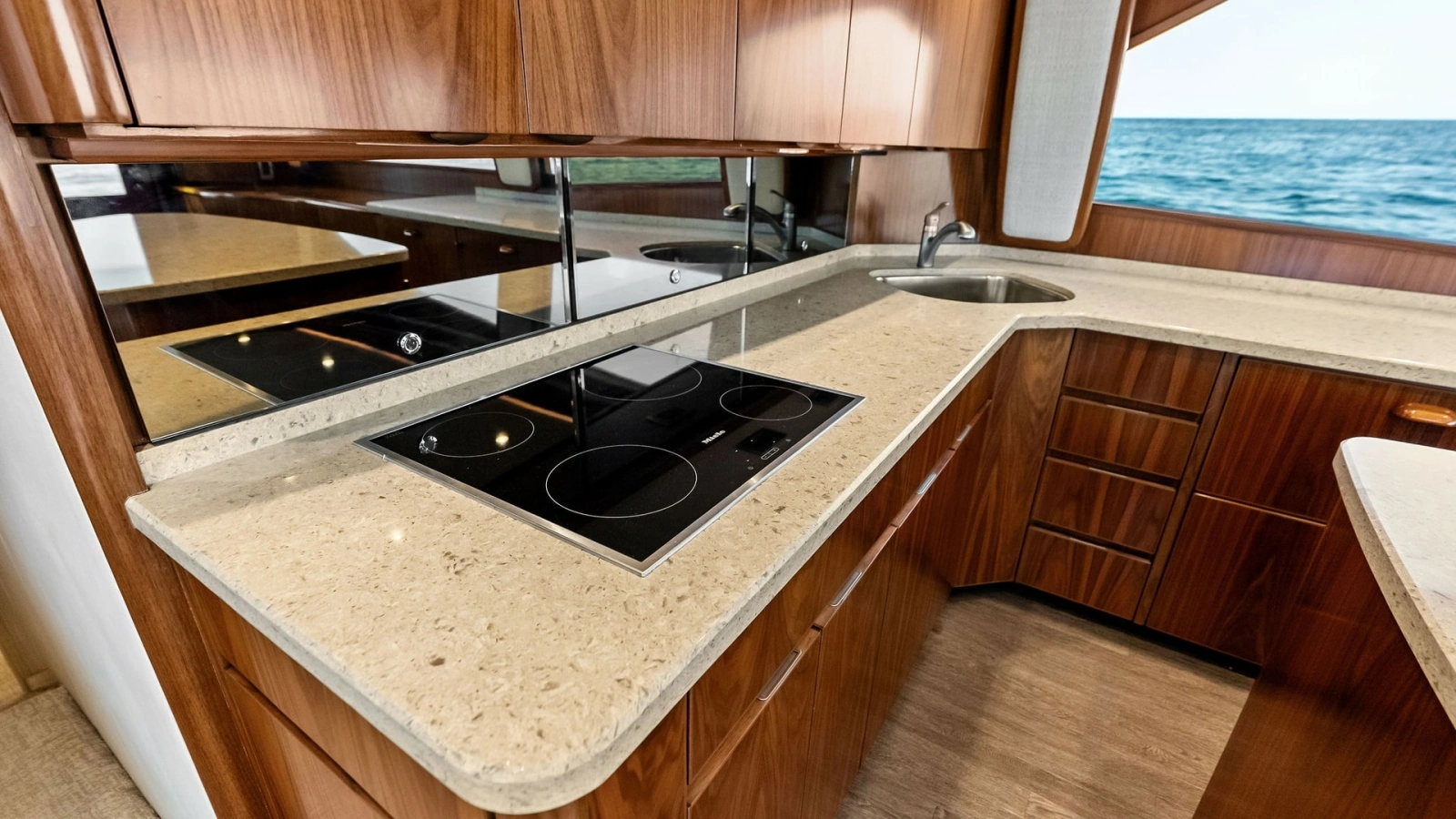 Galley with Modern Appliances